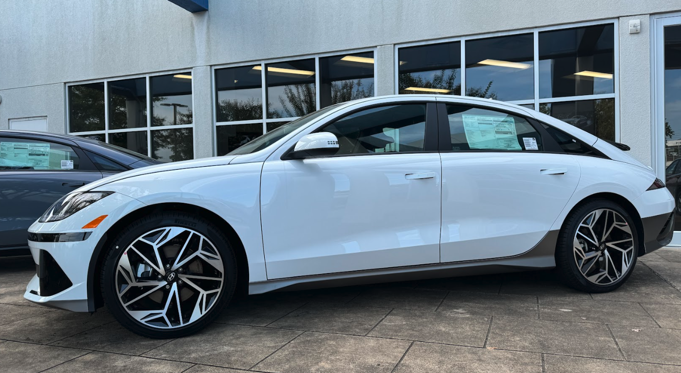 The award-winning Hyundai Ioniq 6 at Crain Hyundai of Little Rock